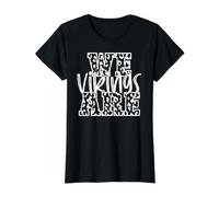 We are Vikings School Spirit Girly Team Mascotte Game Night T-Shirt Graphique avec Valeur