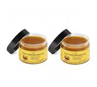 We Art Leaves (2 * 156 ml) Huile de batana du Honduras - Huile 100% naturelle pour tous les cheveux et le cuir chevelu - Répare les cheveux abîmés - Croissance et brillance pour hommes et femmes