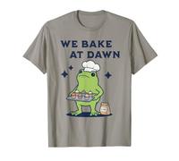 We Bake At Dawn Frog Chef Amateur de Cupcakes T-Shirt