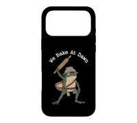 We Bake At Dawn Funny Frog Baker Rouleau à pâtisserie Coque pour iPhone 17 Pro Max
