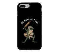 We Bake At Dawn Funny Frog Baker Rouleau à pâtisserie Coque pour iPhone 7 Plus/8 Plus