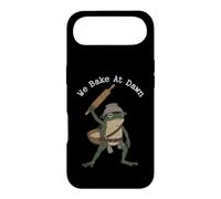We Bake At Dawn Funny Frog Baker Rouleau à pâtisserie Coque pour iPhone Air