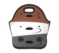 We Bare Anime Bears Sac à déjeuner isotherme réutilisable portable pour extérieur, bureau, pique-nique 28 x 19,4 x 14 cm