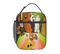 We Bare Anime Bears Sac à déjeuner isotherme réutilisable portable pour extérieur, bureau, pique-nique 25,4 x 10,2 x 20,3 cm
