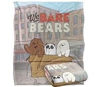 We Bare Bears Baby Bears Plaid Ultra Doux au Toucher Soyeux - 152 x 127 cm