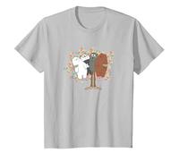 We Bare Bears Bear Hugs T-Shirt, Enfant, Argent, 3 Ans