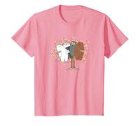 We Bare Bears Bear Hugs T-Shirt, Enfant, Rose, 4 Ans