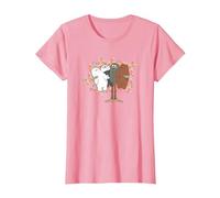 We Bare Bears Bear Hugs T-Shirt, Femme, Rose, L
