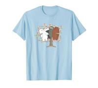 We Bare Bears Bear Hugs T-Shirt, Homme, Bleu Céleste, L