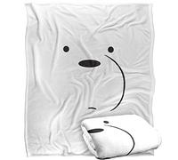 We Bare Bears Ice Bear Plaid Ultra Doux au Toucher Soyeux - 152 x 127 cm