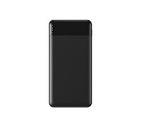 WE Batterie de Secours, Power Bank, 10 000 mAh, 1 Port USB-A 18W +1 Port USB-C 20W, Charge Rapide, Charge Induction 15W sans-Fil certifié Qi, Coloris Noir