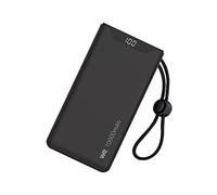 Batterie de secours WE - Charge rapide 18W - 10 000 mAh - 1 port USB A + 1 port USB-C