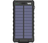 WE Connect Batterie externe solaire 10000 mAh 2 ports USB A / 1 USB C