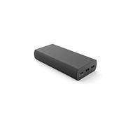 Batterie de secours 20000mAh 3 ports - 1 port USB-C + 2 ports USB A - 15W - câble USB/USB-C 20cm inclus - noir Noir G