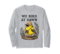 We Bird At Dawn Goldfinch Birdwatcher Birdwatcher Birder Manche Longue