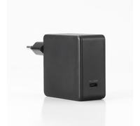 WE Bundle chargeur USB-C + câble USB-C/USB-C 2m - Chargeur 1 port USB-C 100W - PD 3.0/QC3.0 - noir