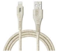 WE Câble Biosourcé USB A vers Lightning 2.4A certifié MFi - Câble et Packaging à Base de Produits Ecologiques - Longueur 1 Mètre