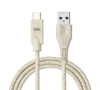 We Câble Biosourcé Usb A Vers Usb-C 3a Usb 3.2 Gen1 - Câble Et Packaging À Base De Produits Ecologiques - Longueur 2 Mètres