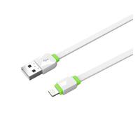 C ble USB-C m le/USB A m le plat 1 m - USB 3.1 gen 2 - blanc ne s'emm le pas
