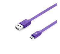 We connect Câble USB/Micro USB 1 m Violet