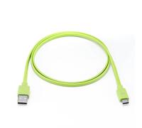 WE Câble Plat USB-C vers USB 1m pour Samsung S8/S9/S10, MacBook Pro, Google Pixel/Chromebook, Huawei P20/P30 Xiaomi - Vert - Neuf