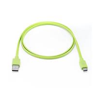 WE Câble Plat USB-C vers USB 1m pour Samsung S8/S9/S10, MacBook Pro, Google Pixel/Chromebook, Huawei P20/P30 Xiaomi - Vert - Neuf