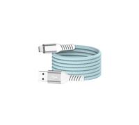 WE câble USB/Lightning magnétique, USB 2,0-5V/2,4A / 12W, 1mètre Bleu