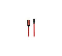 WE - Câble USB - Micro-USB de type B (M) pour USB (M) - 1 m - rouge