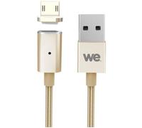 WE - Câble USB - Micro-USB de type B (M) pour USB (M) - 1 m - or
