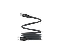 WE câble USB/USB-C magnétique, USB2,0-20V/3A 60W, 1mètre Noir