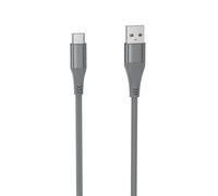C ble USB/micro USB plat 1m noir - reversible