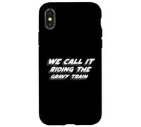 We Call It Riding The Gravy Train | Chanson des années 1970 Coque pour iPhone X/XS