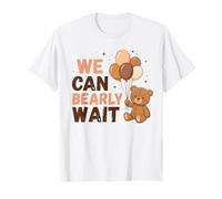 We Can Bearly Wait Baby Shower Party Family Matching T-Shirt