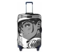 We Can Do It3 Housse de protection élastique lavable pour valise, anti-rayures, housse de voyage, blanc, Medium