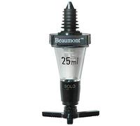We Can Source It Ltd - Lot de 3 doseurs optiques Beaumont Solo Bar pour spiritueux - 25 ml avec marquage CE pour cocktails et boissons dans les bars commerciaux et à domicile.