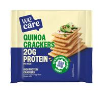 We Care Crackers quinoa riches en protéines sans gluten Aliment 100 g