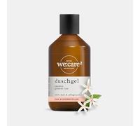 we:care² Gel douche 250 ml jasmin/thé vert - Gel douche durable et végétalien sans silicone, parabènes et microplastiques - Savon liquide au pH neutre pour femme - Gel douche pour femme