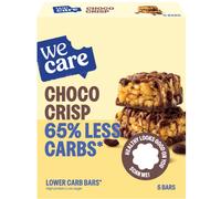 We Care Lower Carb Barres Chocolatée Crisp 5x30g