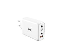 WE Chargeur Secteur GaN 3 Ports USB-C 1 Port USB - 140W - Blanc