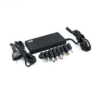 WE Chargeur Universel pour PC Portable 90W Format Slim avec 8 Fiches - Noir