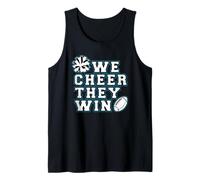 We Cheer They Win - Cheerleader Sport Team Girl Cheerleading Débardeur