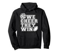 We Cheer They Win - Girl Cheerleading Cheerleader Team Sport Sweat à Capuche