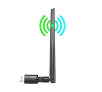 WE Clé Wi Fi Puissante 1200 Mbps 5 GHz, Adaptateur USB Wifi, Dongle Wi-fi, USB 3.0 - Compatible avec Windows 10/8.1/8/7/XP/Vista, Mac OS X 10.9-10.13 - Noir