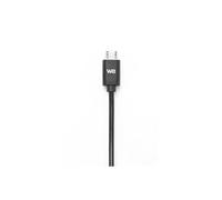 Bundle Chargeur + câble micro USB Chargeur secteur 2.4A = 12W total + câble 1m noir
