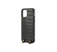 WE Connect Coque de protection pour Apple iPhone 12 avec tour de cou Noir