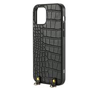 WE Connect Coque de protection pour Apple iPhone 12 avec tour de cou Noir