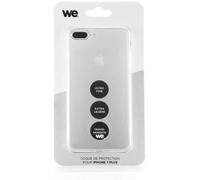 WE Coque de protection pour iPhone 7 Plus - Semi rigide - Transparente