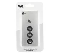 WE Coque de protection pour iPhone 7 - Semi rigide - Transparente