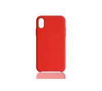 We Coque de protection [IPHONE XR] - Coque de Protection Semi-rigide Silicone Rouge avec Effet Mat et Toucher Doux