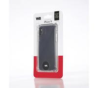 WE Coque iPhone X / XS Transparente - Housse de Protection en Silicone Rigide Anti Choc avec Technologie Étuis iPhone X /XS Coque Ultra Résistante - Transparent
